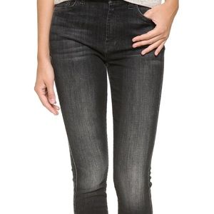 7 for all Mankind High Waist Skinny Vintage Black